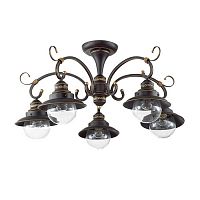 потолочная люстра odeon light sandrina 3249/5c в Нижневартовске