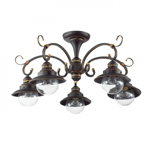 потолочная люстра odeon light sandrina 3249/5c в Нижневартовске