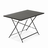 алрик стол 110х70 металл серый от la forma (ex julia grup) в Нижневартовске