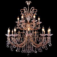 подвесная люстра eurosvet 2049/12+6 золото strotskis в Нижневартовске