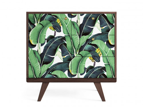 мини-комод thimon темный дуб принт № 025 матовый лак в Нижневартовске