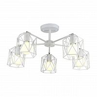 потолочная люстра arte lamp a4284pl-5wh белая в Нижневартовске