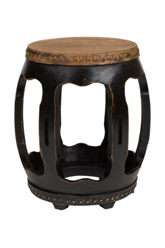 столик-табурет polinni black черный в Нижневартовске