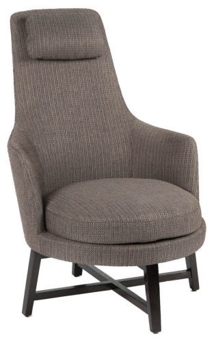 кресло home space dark серое в Нижневартовске