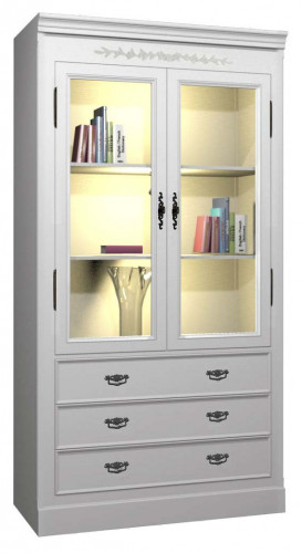 витрина встраиваемая марсель с зором молочно-белая в Нижневартовске