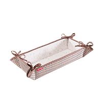 хлебница casy home, 32х13х7 см, коричневая в Нижневартовске