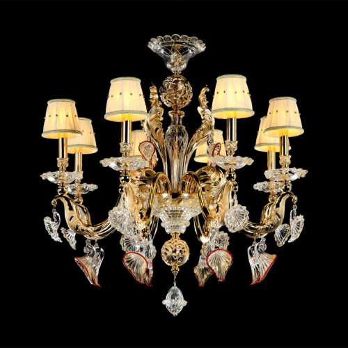 люстра md102729-8a от illuminati золото/янтарная в Нижневартовске