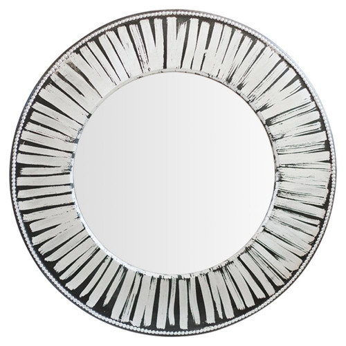 зеркало круглое в полосатой раме philippe в Нижневартовске
