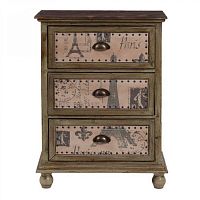 комод tabitha коричневый в Нижневартовске