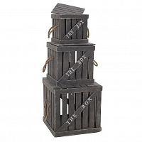 набор ящиков, 3 шт. серого цвета в Нижневартовске