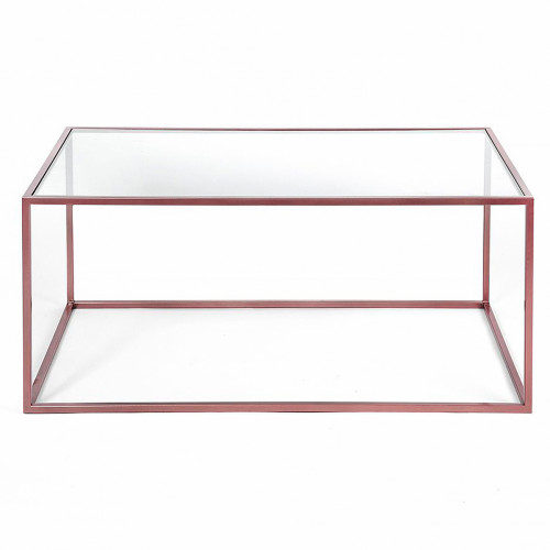 стол журнальный darmian into copper прозрачное стекло в Нижневартовске