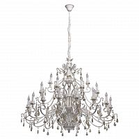 подвесная люстра chiaro версаче 28 639012828 белая в Нижневартовске