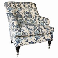 кресло richard бело-синее в Нижневартовске