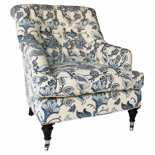 кресло richard бело-синее в Нижневартовске