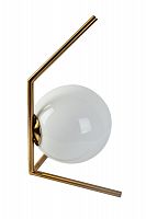 лампа настольная белая с золотом 17,6x17,6x38 см в Нижневартовске