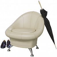 банкетка 6-5104, бежевая искусственная кожа в Нижневартовске