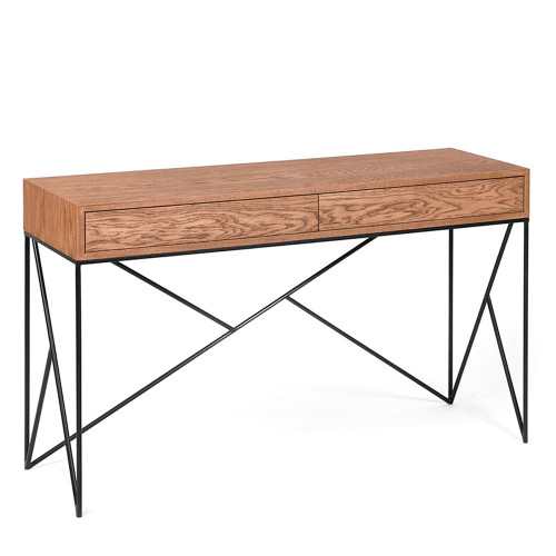 консоль с ящиками prince тёмный дуб в Нижневартовске