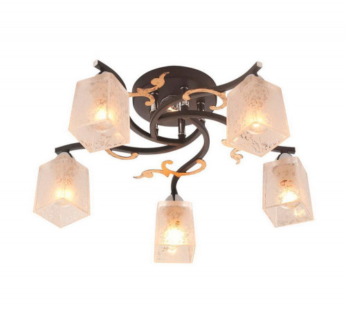 потолочная люстра idlamp edda 206/5pf-blackchrome в Нижневартовске