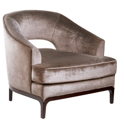 кресло pol бежево-коричневое в Нижневартовске