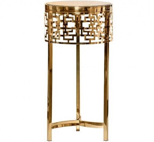 стол журнальный attraction 35*35*70 золотой в Нижневартовске