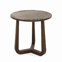 кофейный столик круглый из дерева bullard коричневый в Нижневартовске