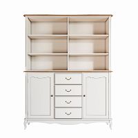 шкаф leontina с открытым верхом бежевый в Нижневартовске