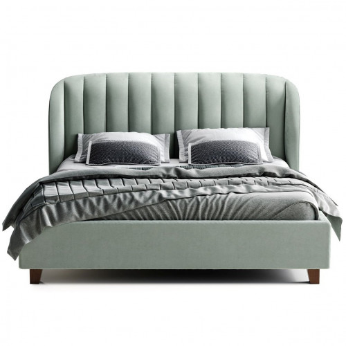 кровать большая 200х200 tulip зеленая в Нижневартовске