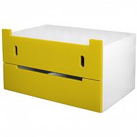 комод детский малый с 2 ящиками и декором прожорливый робби в Нижневартовске