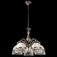 подвесная люстра eurosvet 22823/5 античная бронза в Нижневартовске