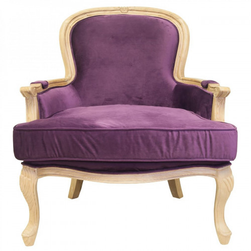 кресло diesta velvet фиолетовое в Нижневартовске