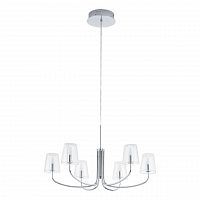 подвесная светодиодная люстра eglo noventa 1 96515 хром в Нижневартовске