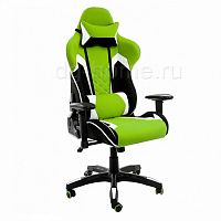 кресло компьютерное prime черное-зеленое в Нижневартовске
