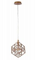 дизайнерский подвесной светильник crystal lux diego sp1 gold в Нижневартовске