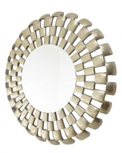 зеркало большое круглое золотое в геометрической раме denia в Нижневартовске