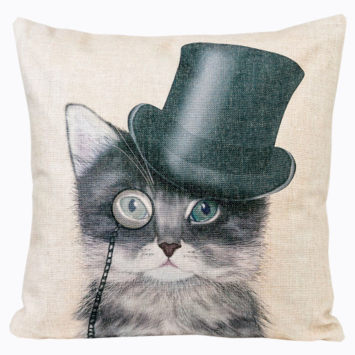 декоративная подушка «мисс монокль» в Нижневартовске