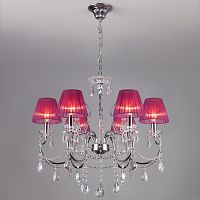 подвесная люстра eurosvet 1050/6 хром в Нижневартовске