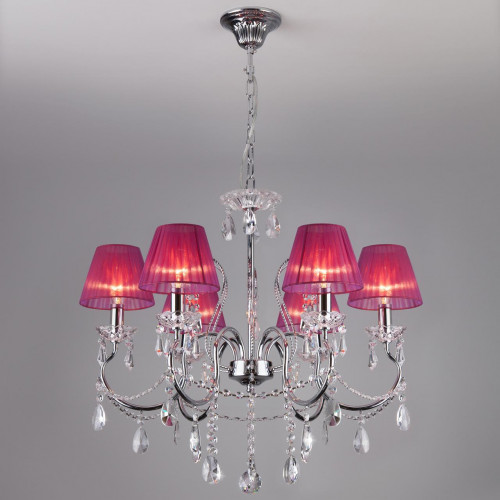 подвесная люстра eurosvet 1050/6 хром в Нижневартовске