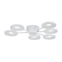 потолочная светодиодная люстра maytoni aprilia mod809-cl-06-72-w белая в Нижневартовске