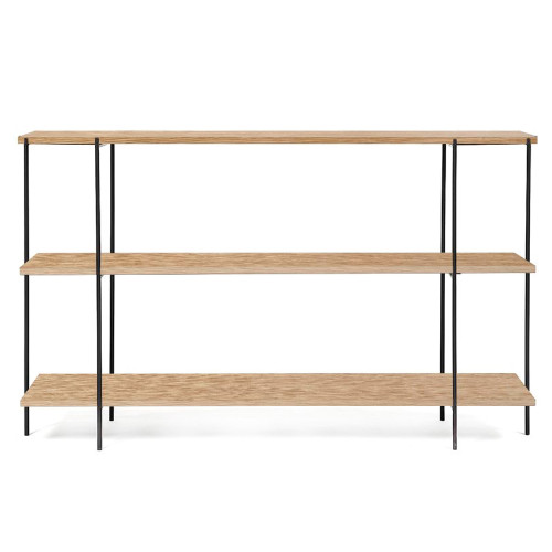 стеллаж florian black темный дуб в Нижневартовске