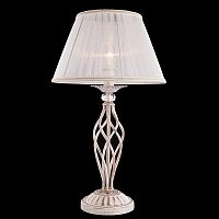 настольная лампа eurosvet 01002/1 белый с золотом в Нижневартовске