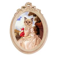 репродукция гравюры "музейный экспонат", версия 18,лиса в Нижневартовске