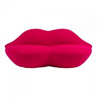 диван «губы heller bocca» прямой малиновый в Нижневартовске