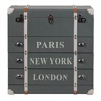 комод ronald серо-голубой в Нижневартовске