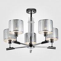 потолочная люстра eurosvet telesta 60078/5 хром серебро в Нижневартовске