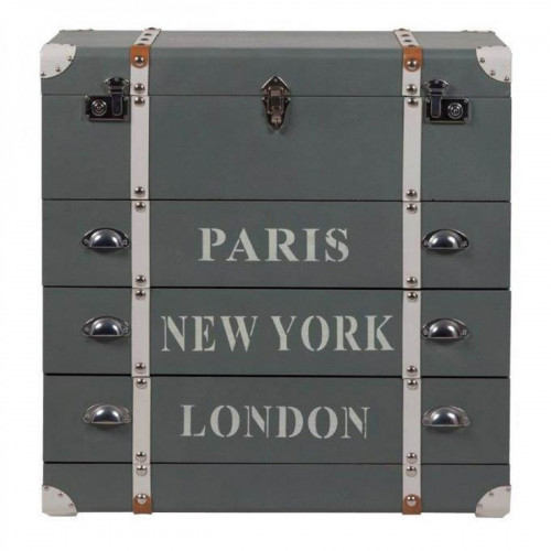 комод ronald серо-голубой в Нижневартовске