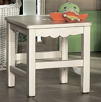 табурет детский нордик фасад: белый (нордик, бретань), с состариванием в Нижневартовске