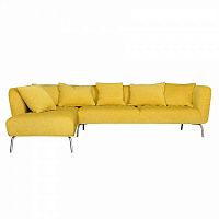 диван selma угловой желтый в Нижневартовске