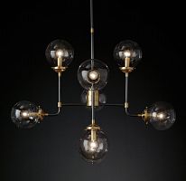 люстра bistro 8 черная, бронза в Нижневартовске