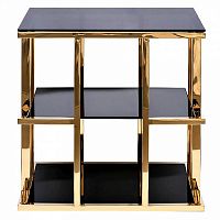 стол журнальный золотисто-черный 60*60*60см в Нижневартовске