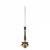 подсвечник черный с золотом классический на трех ножках louis jacob от eichholtz, 28,5 см в Нижневартовске